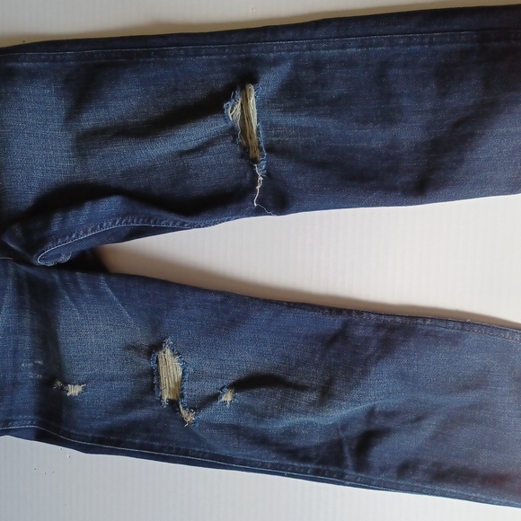 Abercrombie high rise girlfriend jeans w25 L27  Or - Picture 2 of 4